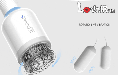 Cốc Thủ Dâm Tự Động Leten Spinner Silicon Cao Cấp Nam