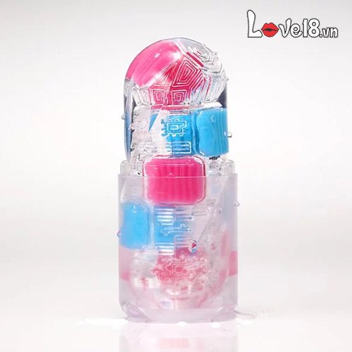 Cốc thủ dâm nam Tenga Bobble Crazy Cubes cao cấp siêu thực tế