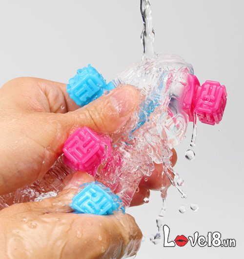 Cốc thủ dâm nam Tenga Bobble Crazy Cubes cao cấp siêu thực tế