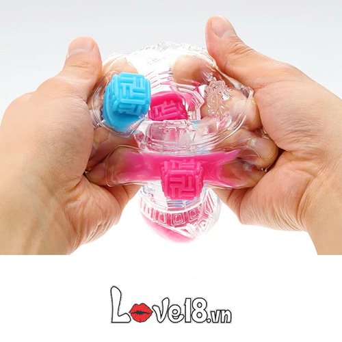 Cốc thủ dâm nam Tenga Bobble Crazy Cubes cao cấp siêu thực tế