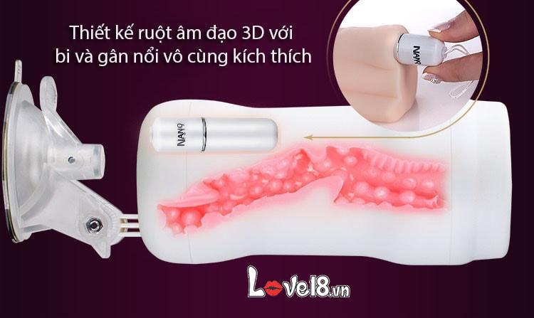 Âm đạo giả gắn tường Nano Original Real cực sướng, hàng Nhật cao cấp