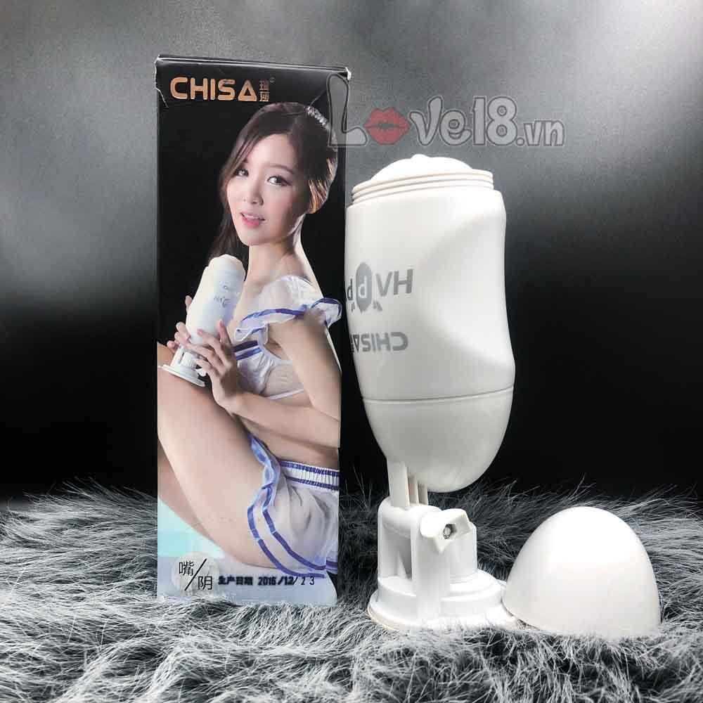 Happy Dual-Head Wall-Mount Vibrating Masturbator
