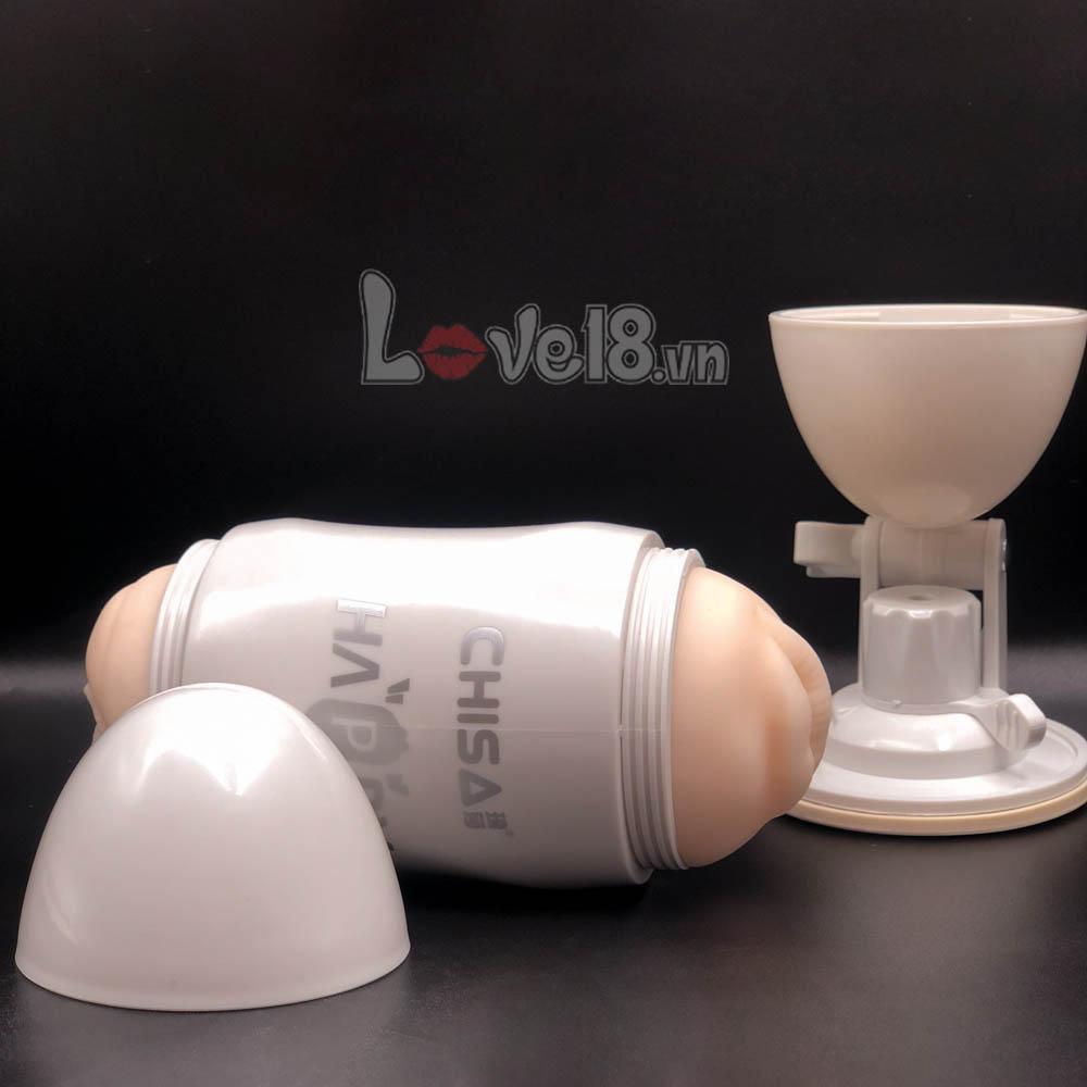 Happy Dual-Head Wall-Mount Vibrating Masturbator