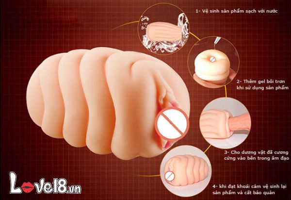  Shop bán Âm đạo giả silicon mềm LoveAider Plump – Cảm giác chân thật loại tốt
