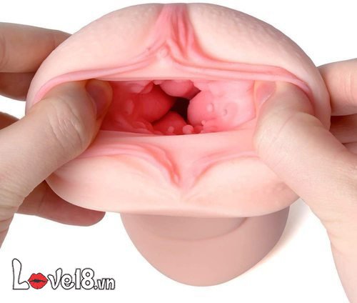 Silicone Dual-Ended Realistic Male Masturbator Safe Soft