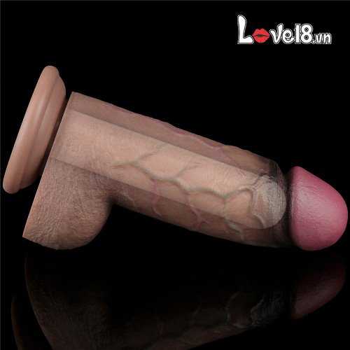 Dương vật giả silicone bạch kim Lovetoy XXL 9.5in siêu mềm mại, kích thích