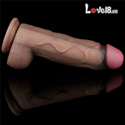  Đánh giá Dương vật giả silicone bạch kim 2 lớp Lovetoy XXL 12in loại tốt