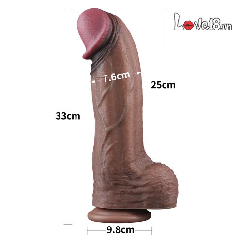  Shop bán Dương vật giả silicone 2 lớp XXL Lovetoy Nature Cock cao cấp