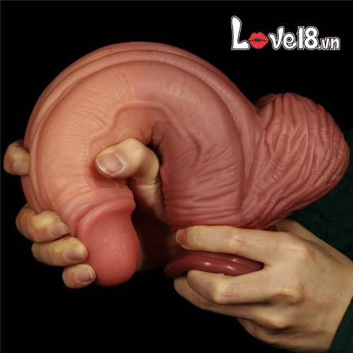 Dương vật giả silicone 2 lớp Lovetoy King Sized Nature Cock cao cấp