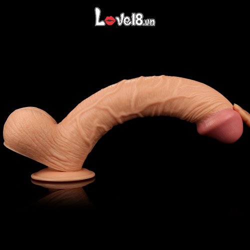 Lovetoy King Sized 12 Inch Wall-mounted Large Dildo Toy