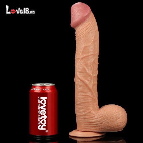 Lovetoy King Sized 12 Inch Wall-mounted Large Dildo Toy