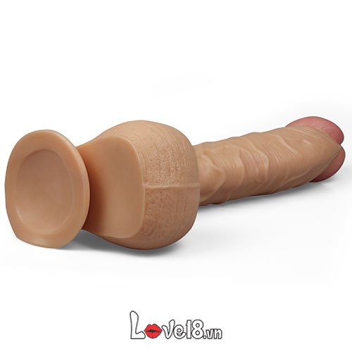 Dương vật giả Lovetoy King 12 inch gắn tường