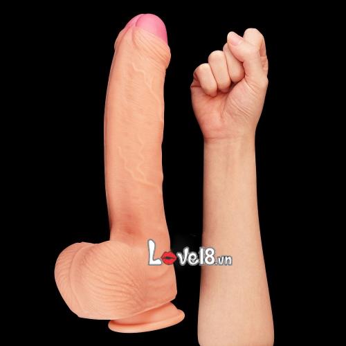 Lovetoy Nature Cock 11 Inch Wall Mount Silicone Toy