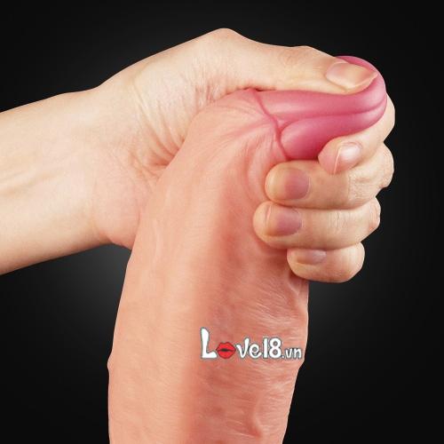 Dương vật gắn tường to Lovetoy Nature Cock silicone mềm