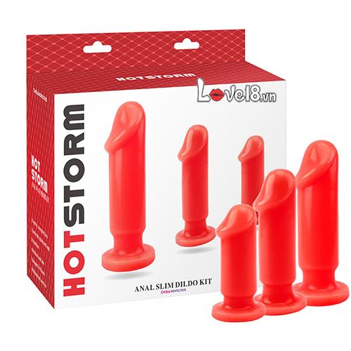  So sánh Bộ 3 dương vật silicon nhỏ cho hậu môn Hot Storm chính hãng