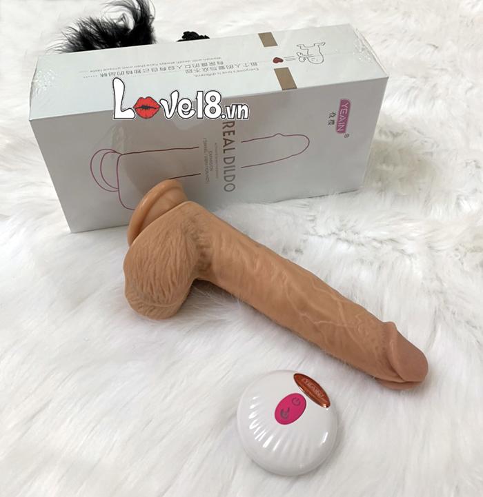 Yeain 21cm Medical Silicone Wall-Mount Realistic Vibrator