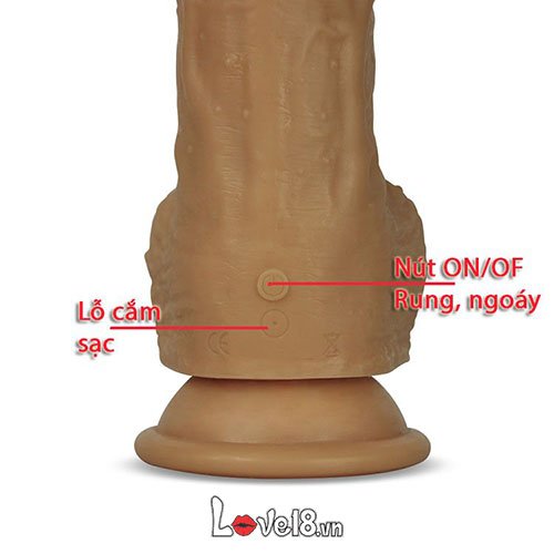  Review Dương vật silicon siêu mềm rung ngoáy Lovetoy Anthony hàng mới về