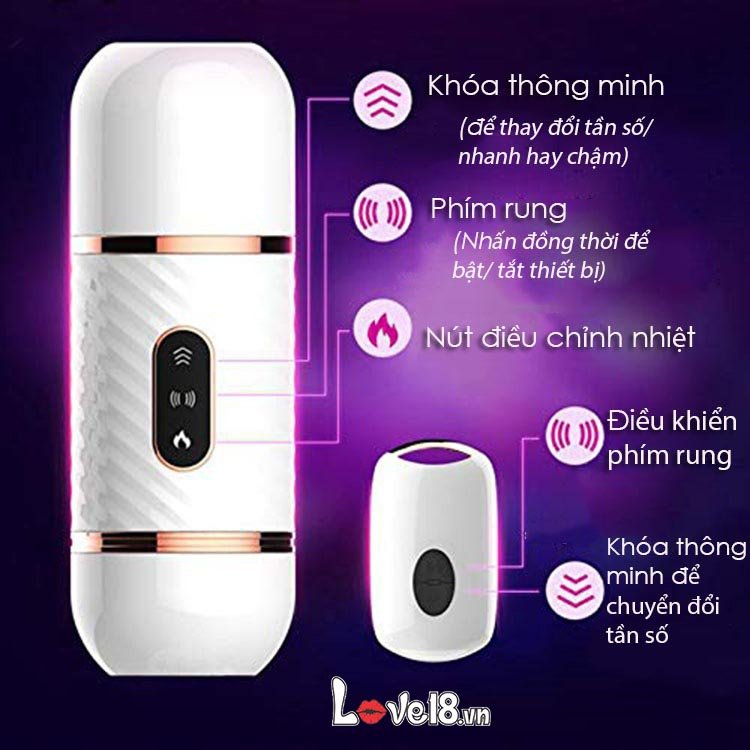 Máy Tình Cảm Cyclone Fire Remote Sưởi Ấm - Mua Ngay Ưu Đãi