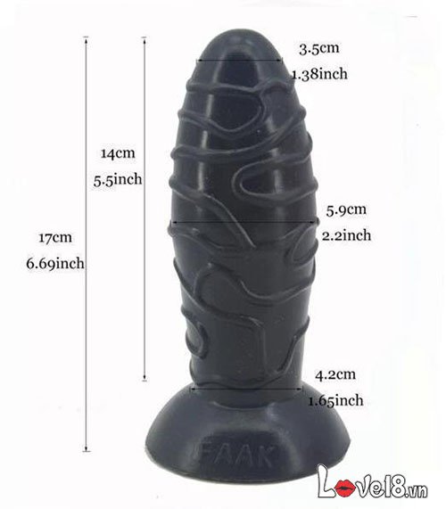 FAAK Large Anal Stimulating Dildo for Men
