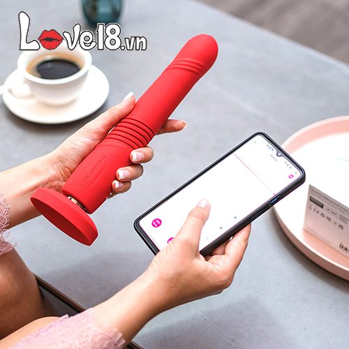Lovense Gravity dương vật giả rung thụt tự động điều khiển app