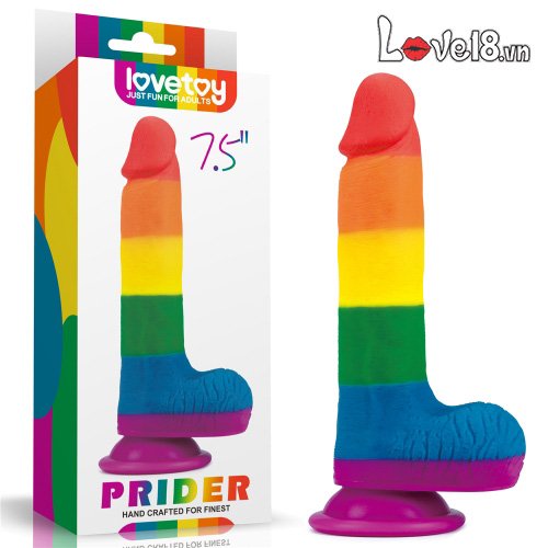  Bảng giá Dương vật giả silicone đa sắc Lovetoy Prider 3 size 7.5 – 8.0 – 9.0 Inch cao cấp