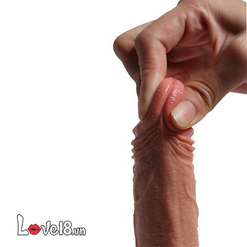 Dương vật giả gắn tường siêu mềm Crowley Penis DV57 làm từ chất liệu mềm mại như thật