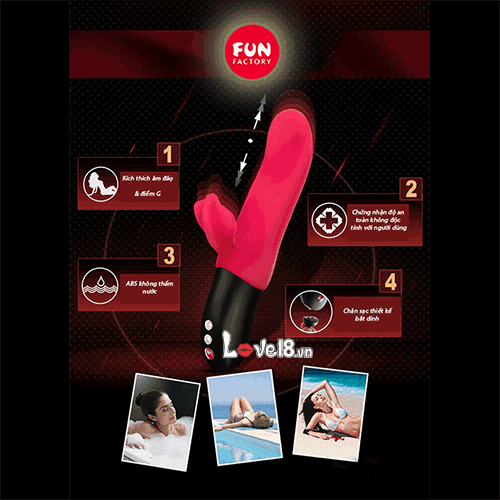 Dương vật rung giật Fun Fushion Đức cao cấp siêu mạnh mẽ