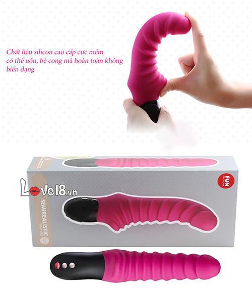 Dương Vật Giả Fun Stronic Drei Rung Thụt Đa Năng Kích Thích