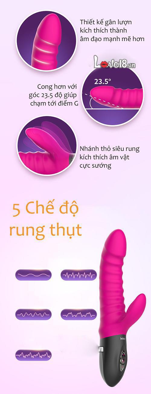 Dụng cụ thụt massage cao cấp cầm tay DV72B chức năng