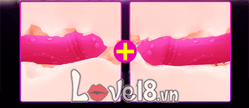 Dương vật giả rung thụt tỏa nhiệt Leten DC99 đa năng