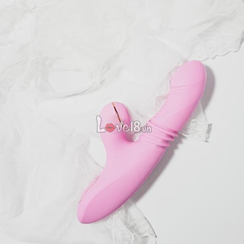 Dương vật giả rung thụt Olivia Đa năng Silicon 7 chế độ kích thích