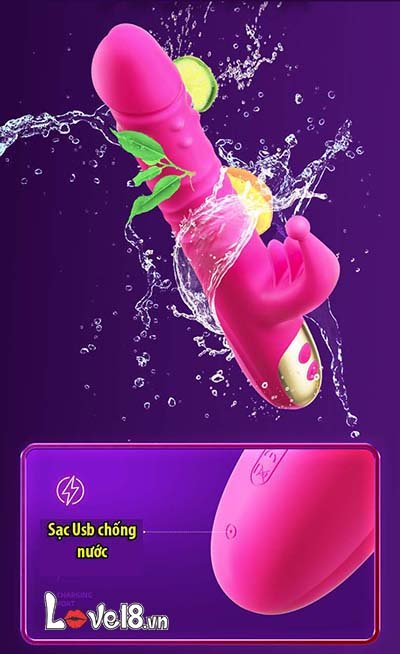 Avakom Zemalia Criss Đa Chức Năng Rung Xoay Bi Siêu Mềm