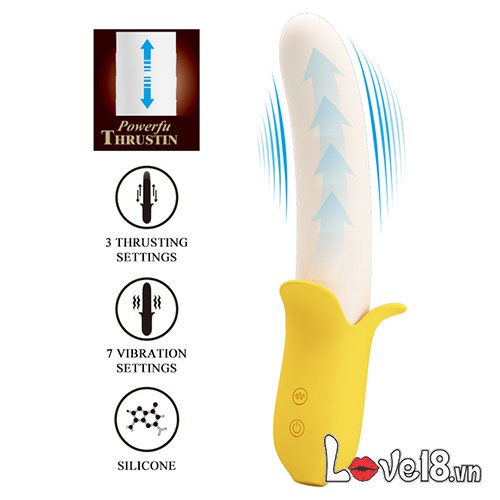 Dương vật hình quả chuối Banana Geek Pretty Love massage