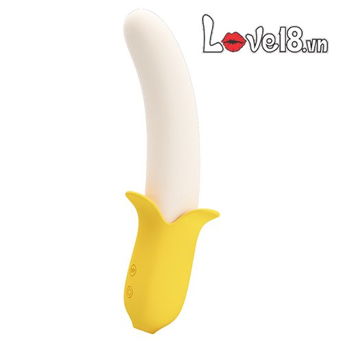 Banana Geek dương vật giả quả chuối kích thích đa chế độ rung