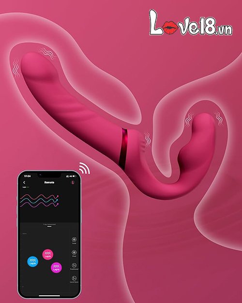 Dương vật giả 2 đầu cao cấp cho les Lovense Lapis giá rẻ tại HN