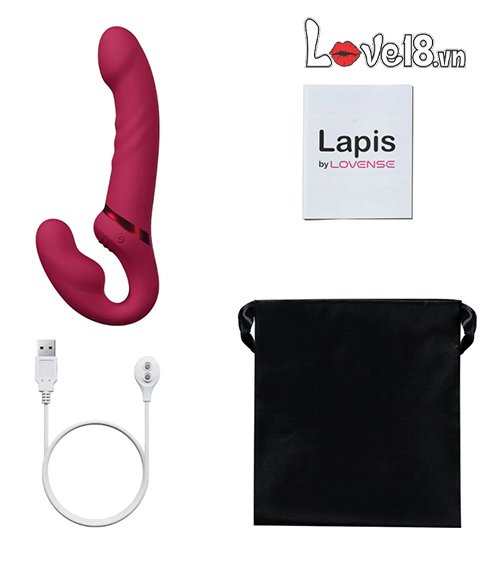 Dương vật giả 2 đầu cao cấp cho les Lovense Lapis mua tại đâu