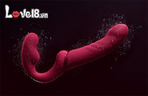 Dương vật giả 2 đầu Lovense Lapis cho les rung đôi silicon cao cấp