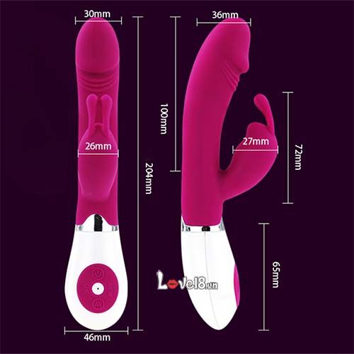 Máy mát xa PrettyLove Vũ điệu đam mê Rung mạnh 30 chế độ, Silicone