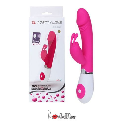 Máy massage PrettyLove Vũ điệu đam mê, silicone cao cấp, 30 tần số rung mạnh mẽ