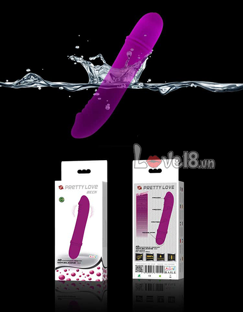 Dương vật có rung Prettylove DV39 chống thấm nước