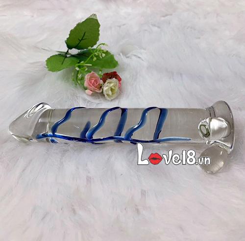 Dương vật thủy tinh gân xanh siêu thực hút hồn phái mạnh