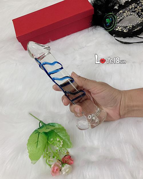 Dương vật thủy tinh gân xanh siêu thực hút hồn phái mạnh