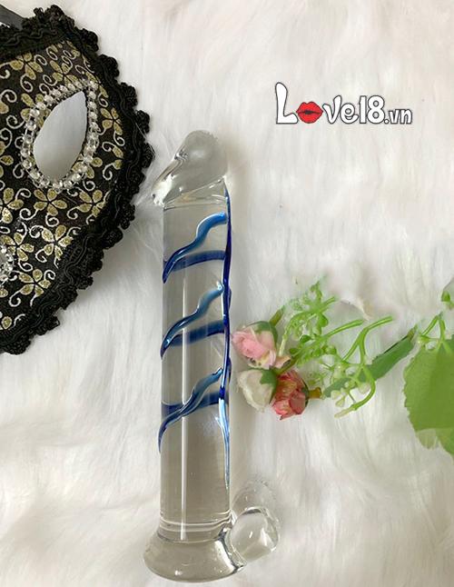 Dương vật thủy tinh gân xanh siêu thực hút hồn phái mạnh