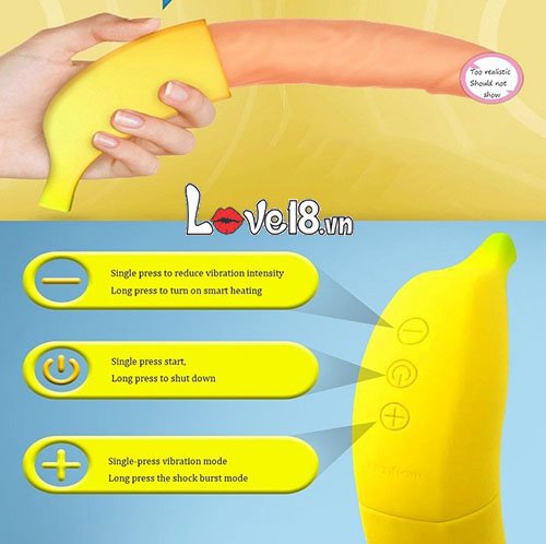 Hộp đựng dương vật trái chuối an toàn bí mật phong cách mới