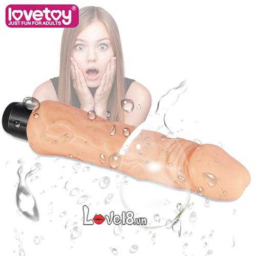 Soft Handheld Vibrating Silicone Dildo Female Masturbation Pleasure Tool