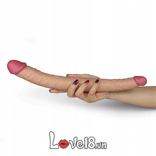 Dương vật giả 2 đầu Lovetoy như thật siêu mềm mại giá tốt