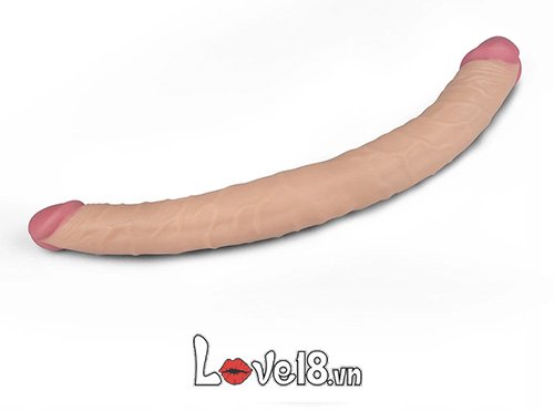Dương vật giả 2 đầu Lovetoy như thật siêu mềm mại giá tốt