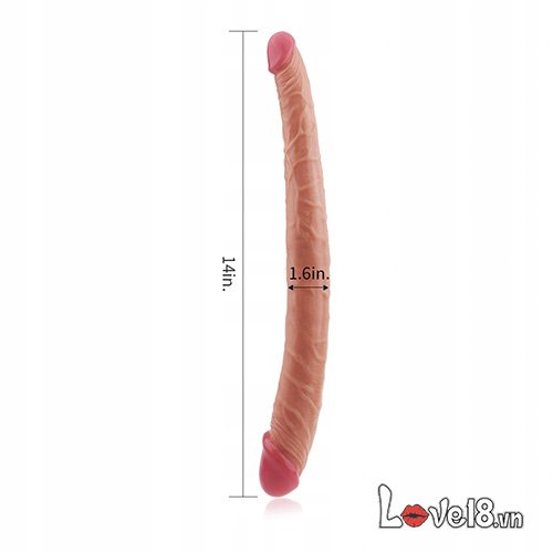 Dương vật giả 2 đầu Lovetoy như thật siêu mềm mại giá tốt