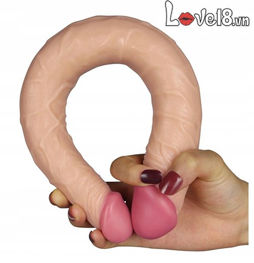 Dương vật giả 2 đầu Lovetoy như thật siêu mềm mại giá tốt