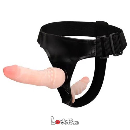 Double Ended Strap-On Dildo Lesbian Pleasure
